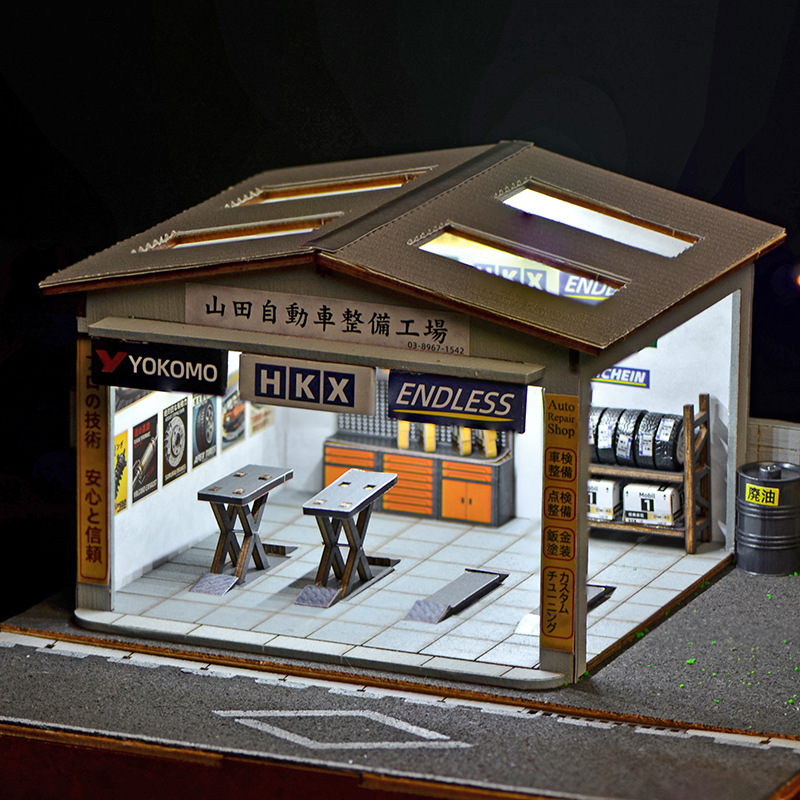 1:64 Scale DIY Auto Repair Sho - Auto Repair Shops reseña y precio