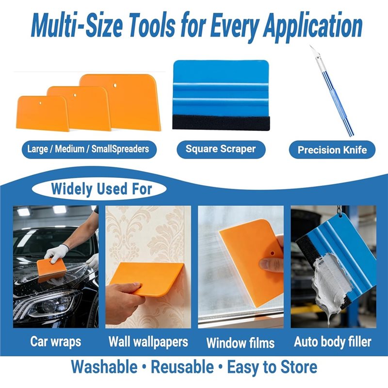 ABGR-Auto Body Tools Set 11PCS - Auto Body Filler reseña y precio