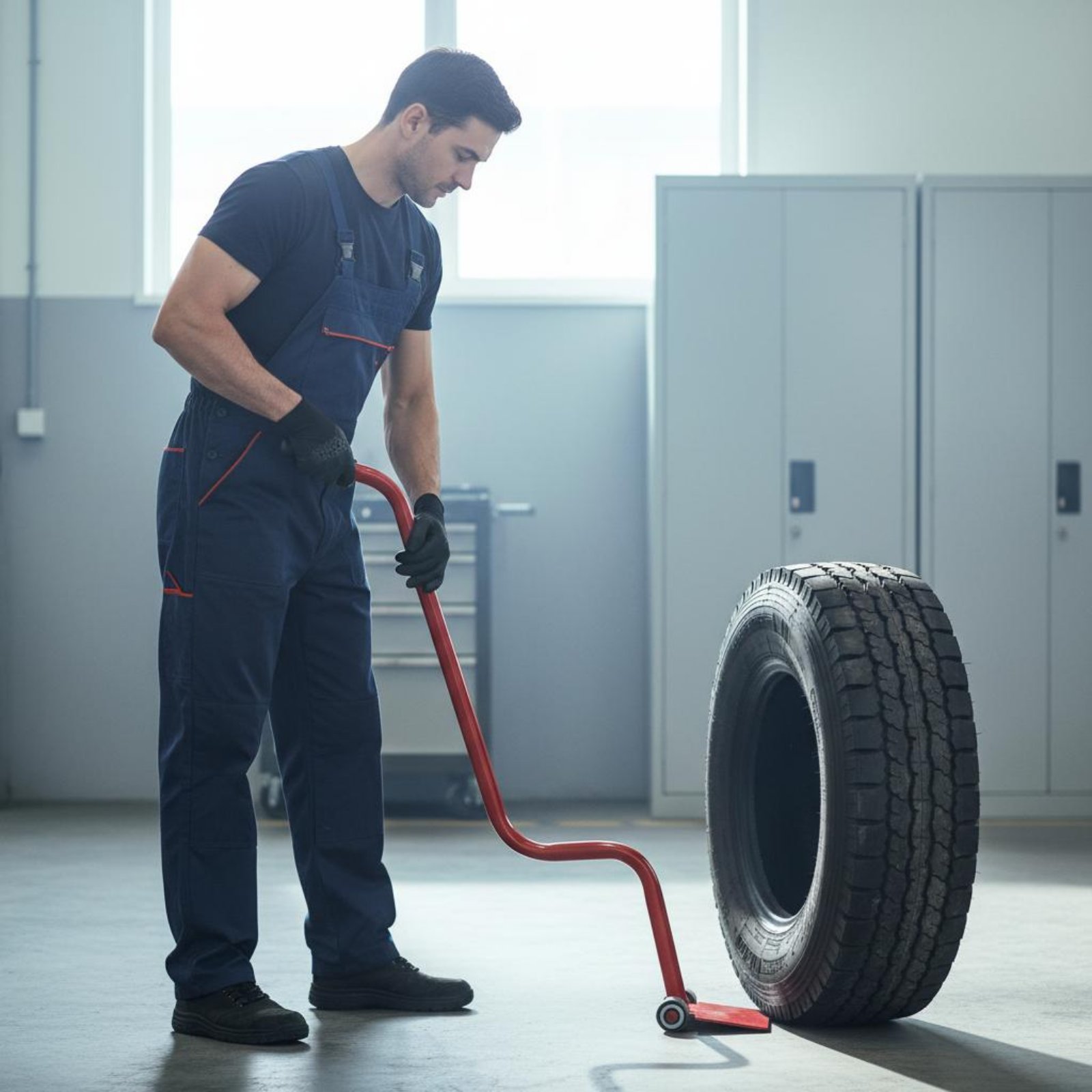 Labor-Saving Tire Shovel Long- - Auto Repair Shops reseña y precio