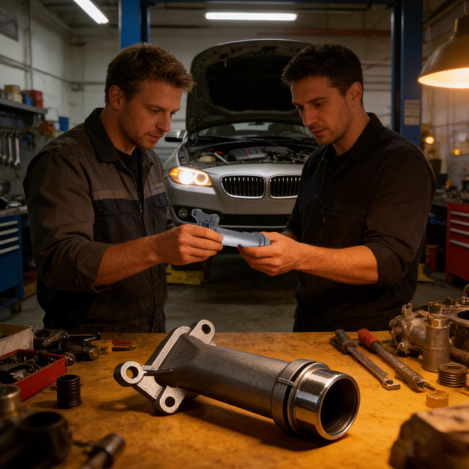 For BMW； Coolant Hose Connecto - Auto Repair Shops reseña y precio
